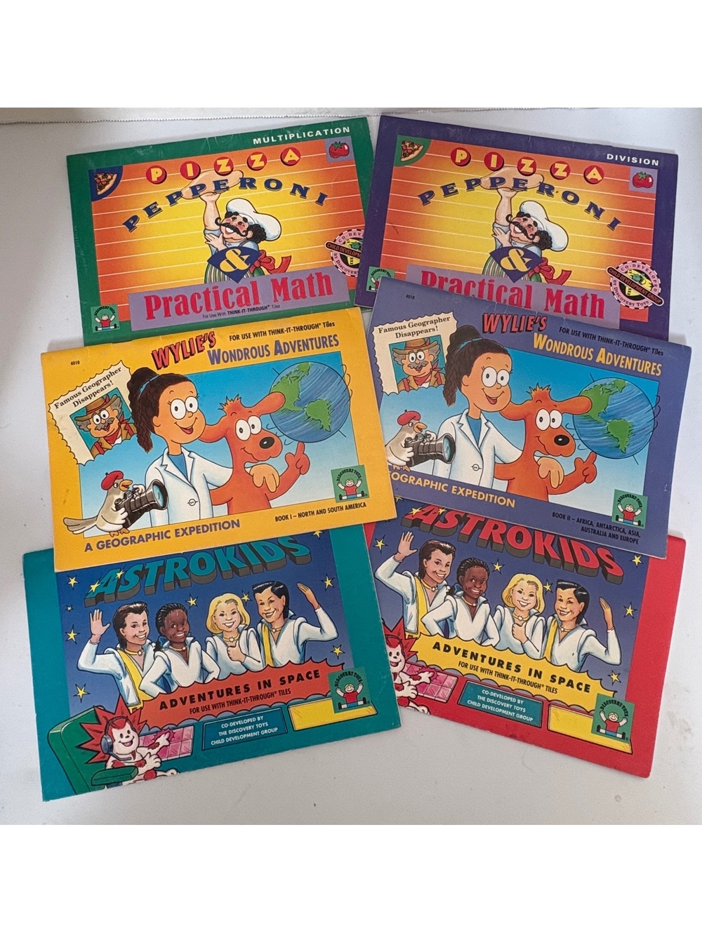 Think it through books for 7 and 8 year olds (set of 6